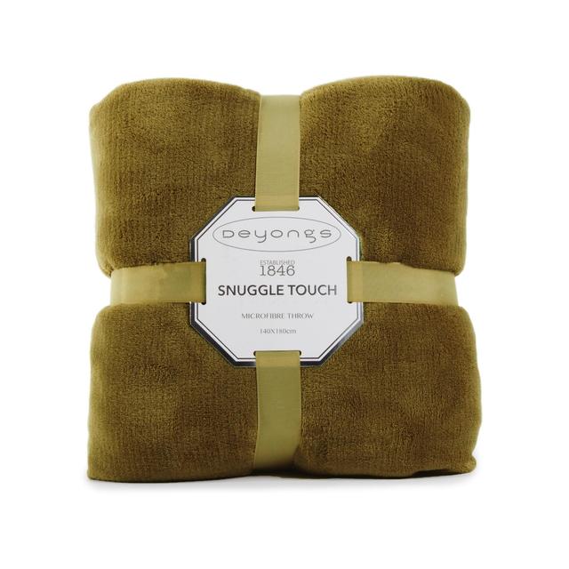 Snuggle Touch Throw Chartreuse