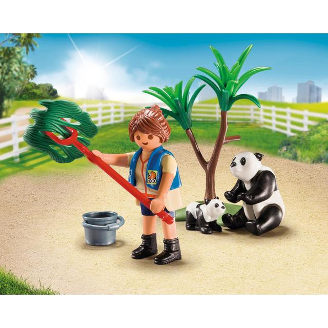 Playmobil 70105 City Life Panda Caretaker Large Carry Case