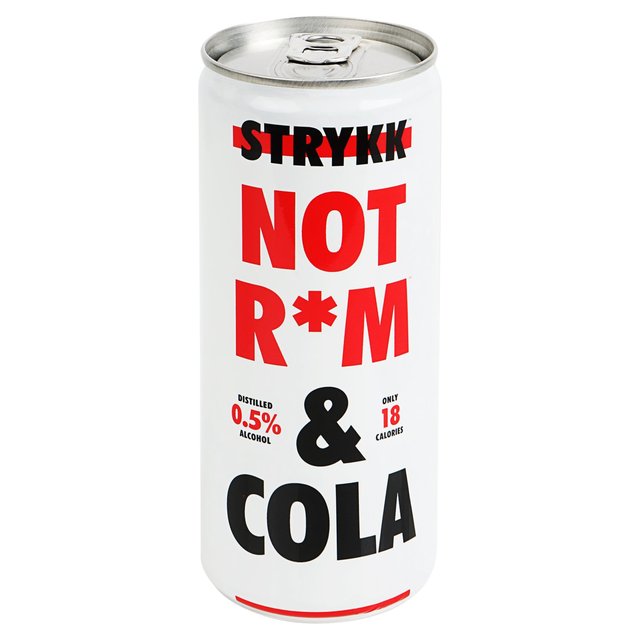 STRYKK NOT RUM AND COLA Liqueurs and Spirits M&S Default Title  