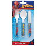 Marvel Spider-Man Pop 3 Piece Cutlery Set Perfumes, Aftershaves & Gift Sets M&S   