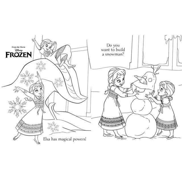 Disney Frozen, Simply Colouring