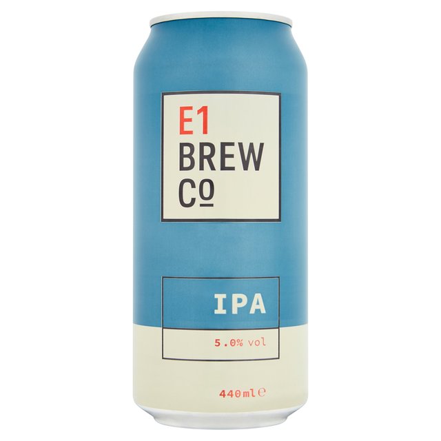 E1 Brew Co IPA Beer & Cider M&S Title  