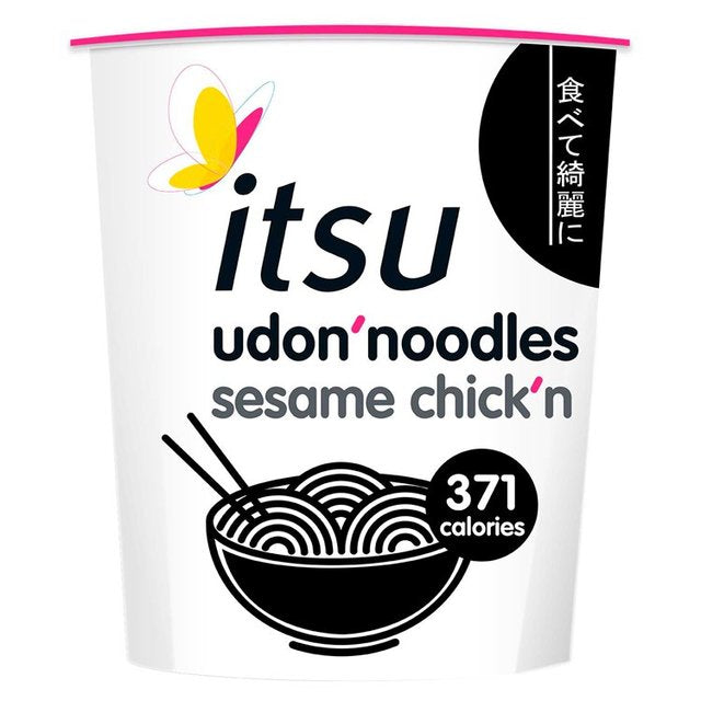 itsu sesame chick'n udon noodles pot