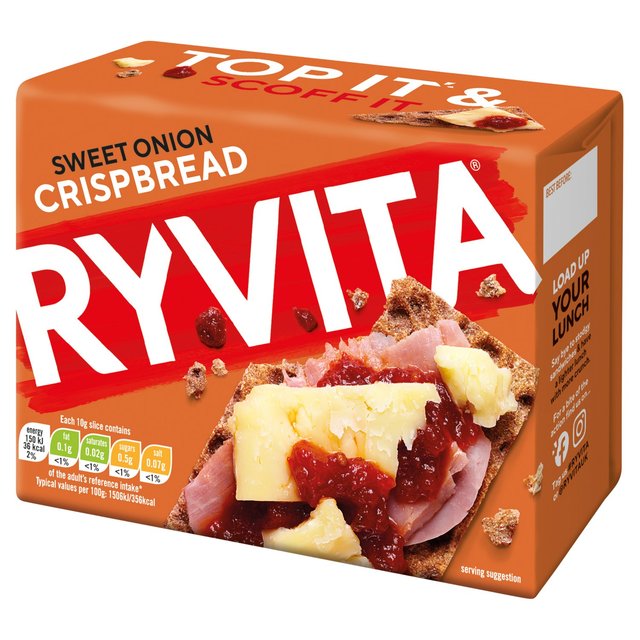 Ryvita Sweet Onion Crisp Bread GOODS M&S   