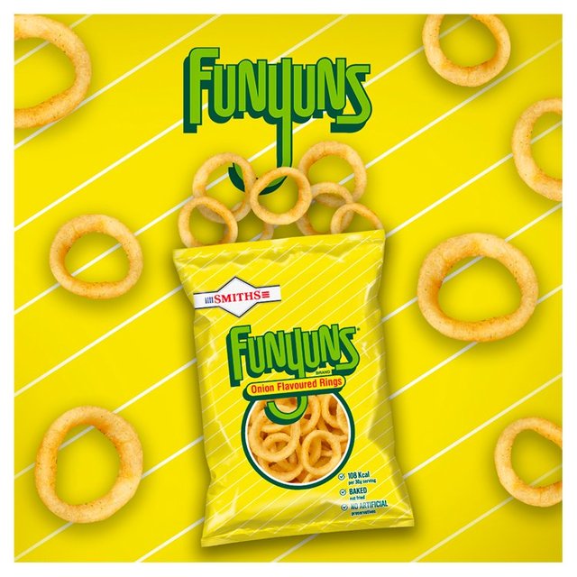 Smiths Funyuns Sharing Onion Rings Snacks Food Cupboard M&S   