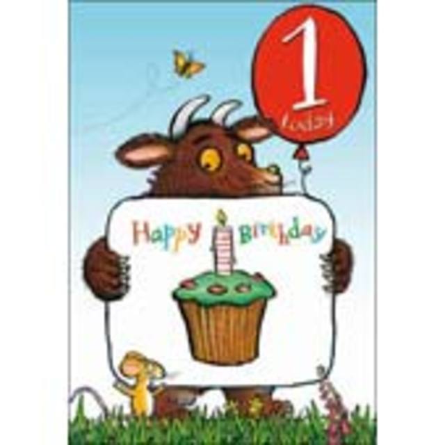 The Gruffalo 1st Birthday Card