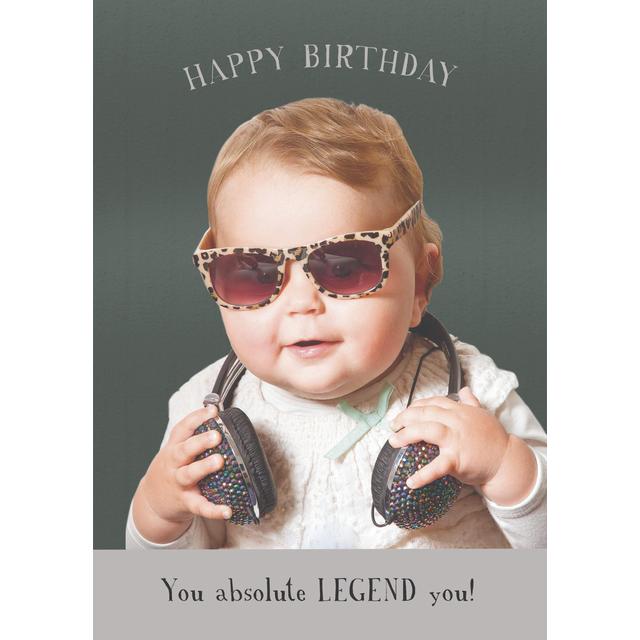 Absolute Legend Baby With Glasses Card Perfumes, Aftershaves & Gift Sets M&S   