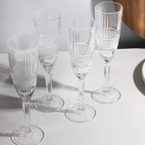 Maxwell & Williams Verona Crystalline Flute Glasses Set Tableware & Kitchen Accessories M&S   