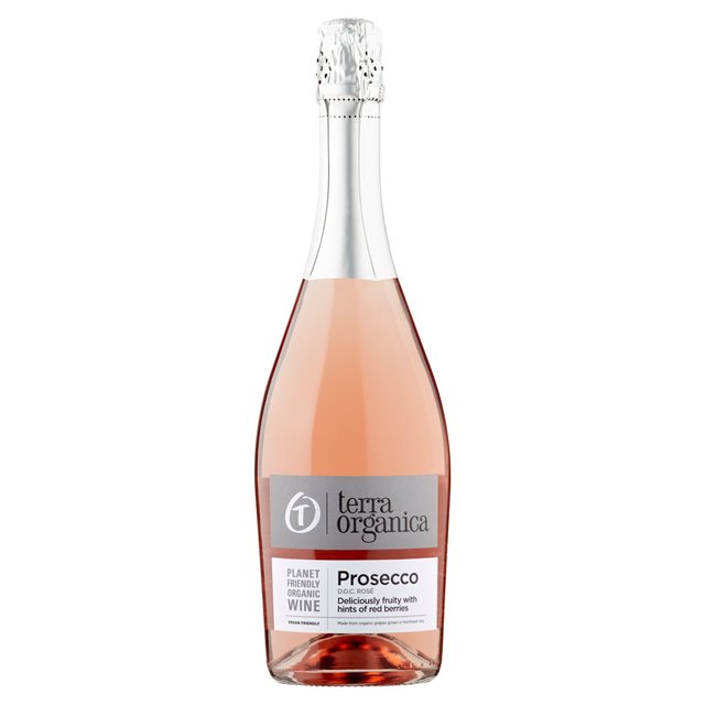 Terra Organica Prosecco Rose Wine & Champagne M&S   