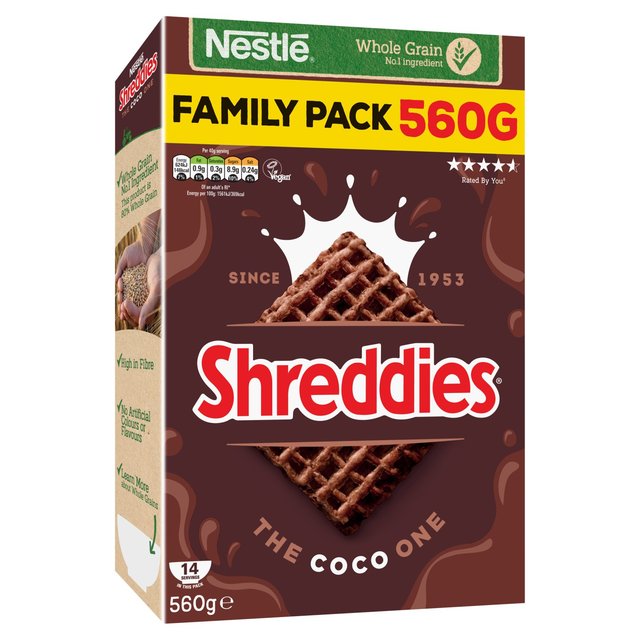 Nestle Shreddies The Coco One Cereal Cereals M&S   