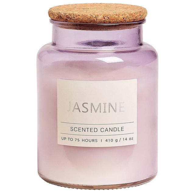 M&S Jasmine Large Jar Candle, Lilac General Household M&S Title  
