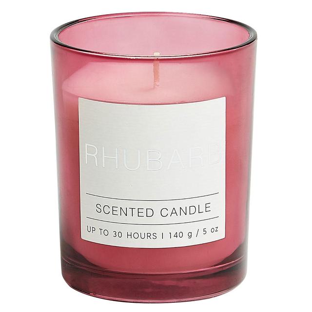 M&S Rhubarb Filled Candle