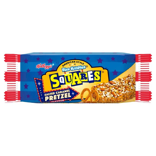 Kellogg's Rice Krispie Squares Salted Caramel & Pretzel