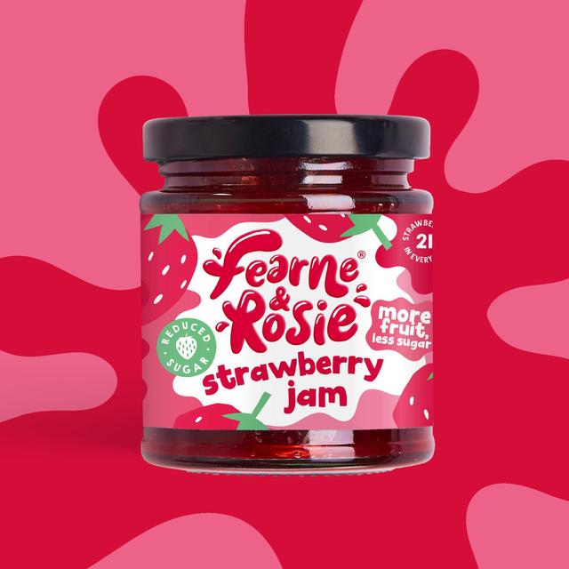 Fearne and Rosie Reduced Sugar Strawberry Jam