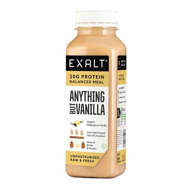 EXALT Anything But Vanilla Madagascan Vanilla Vegan Protein Smoothie