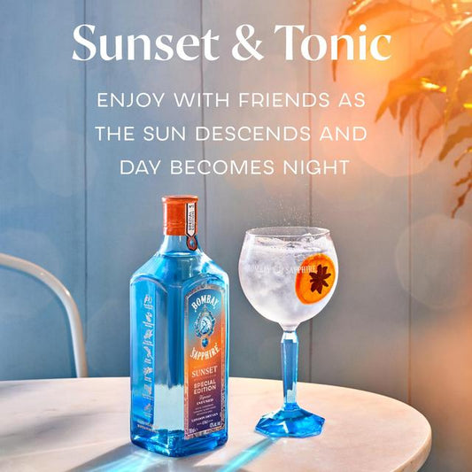 Bombay Sapphire Sunset Special Edition Gin Liqueurs and Spirits M&S   