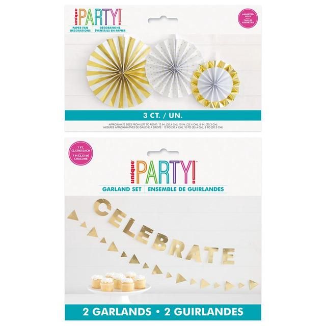 Gold Confetti Party Kit Miscellaneous M&S Default Title  