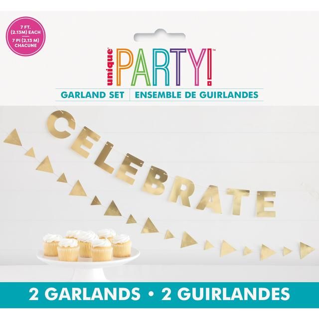 Gold Confetti Party Kit Miscellaneous M&S   