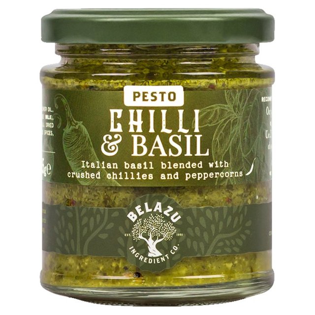 Belazu Chilli and Basil Pesto Cooking Sauces & Meal Kits M&S Default Title  