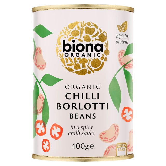 Biona Organic Chilli Borlotti Beans - McGrocer