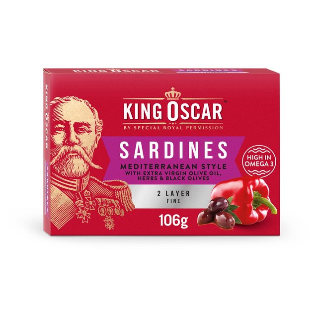 Sardines Mediterranean Style - King Oscar Cooking Ingredients & Oils M&S   