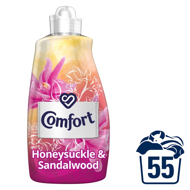 Comfort Honeysuckle & Sandalwood Fabric Conditioner 55 Wash