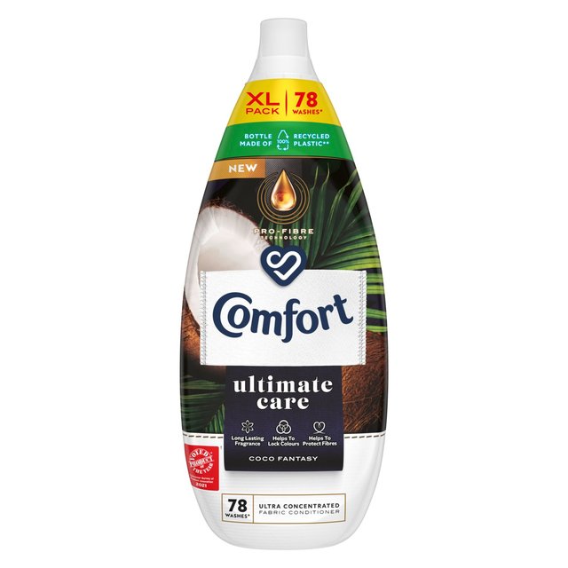 Comfort Ultimate Care Coco Fantasy Fabric Conditioner 78 Wash