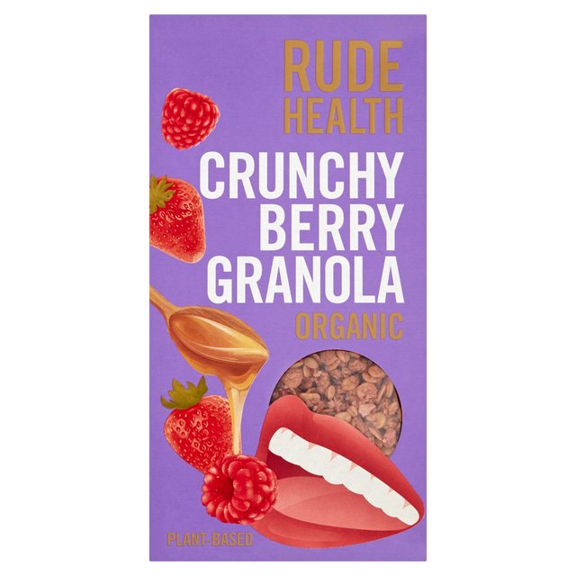 Rude Health Crunchy Berry Granola Cereals M&S Default Title  