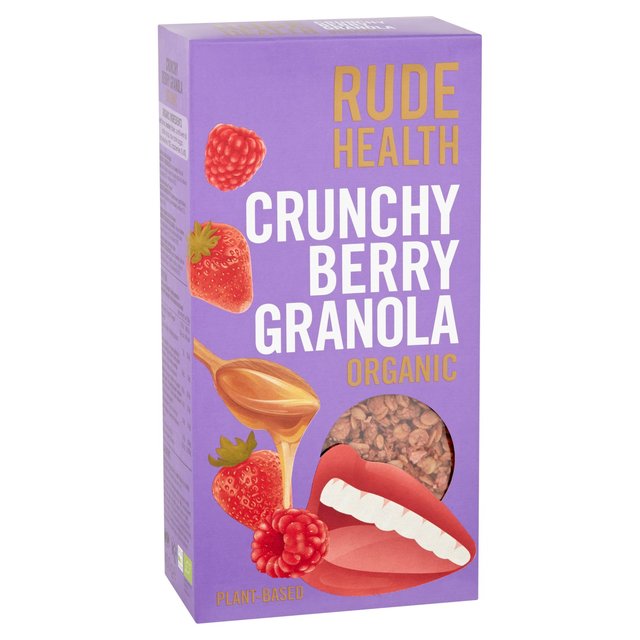 Rude Health Crunchy Berry Granola Cereals M&S   