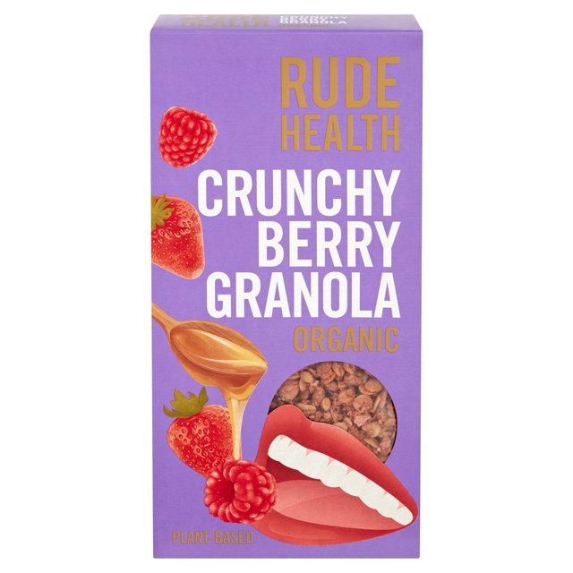 Rude Health Crunchy Berry Granola Cereals M&S   