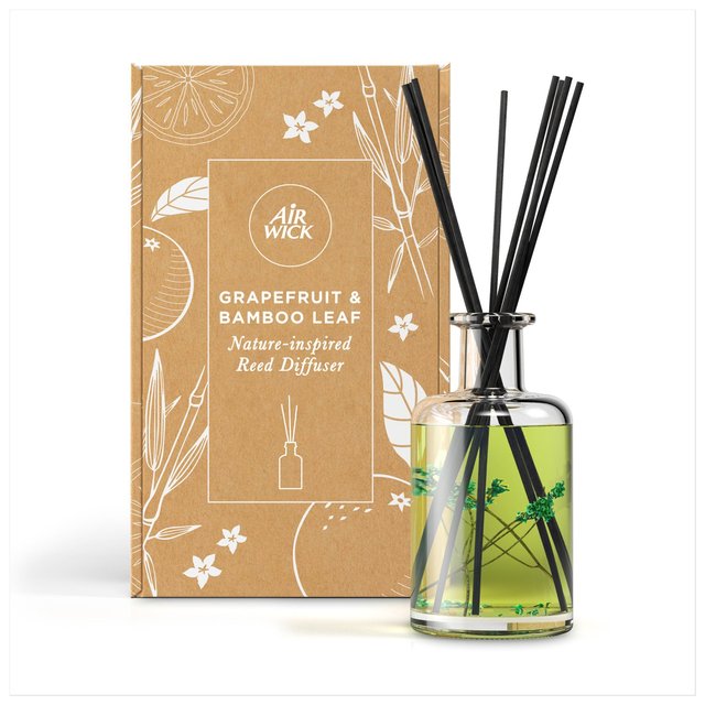 Airwick Air Freshener Reed Diffuser Grapefruit & Bamboo