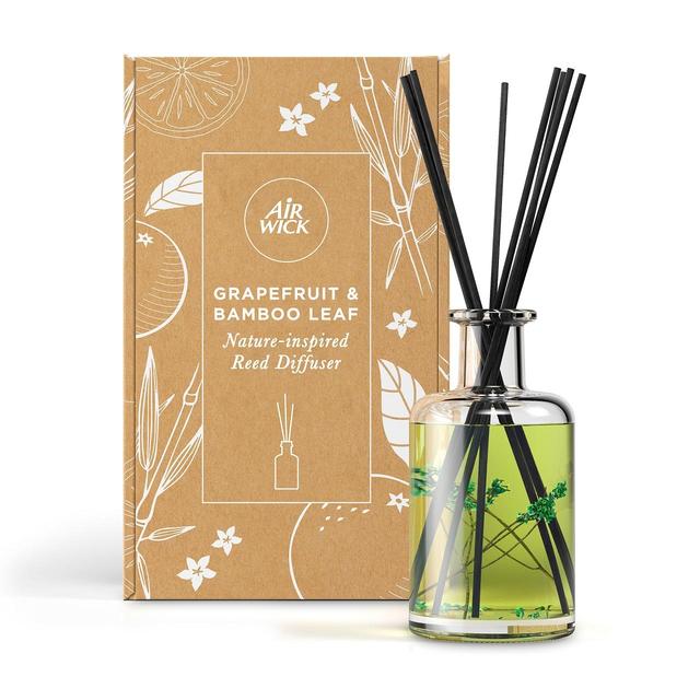 Airwick Air Freshener Reed Diffuser Grapefruit & Bamboo Perfumes, Aftershaves & Gift Sets M&S   