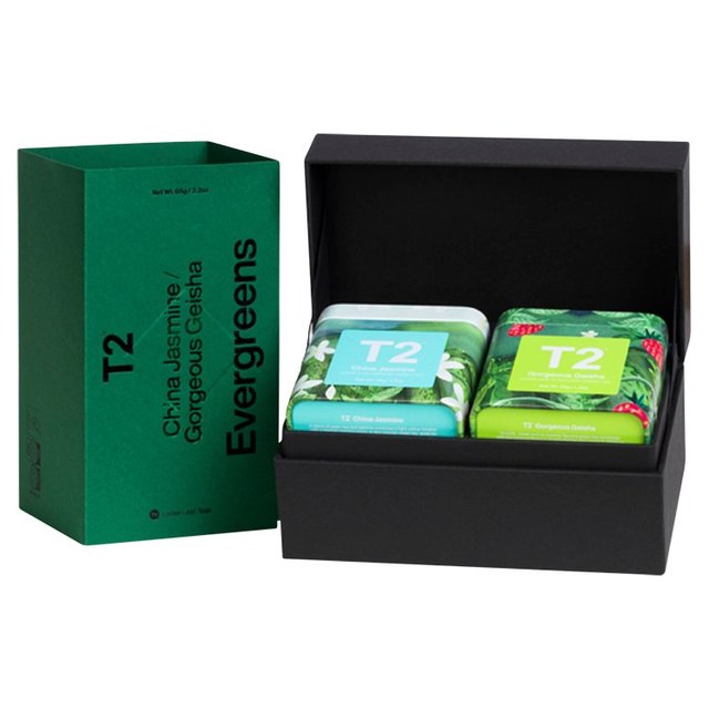 T2 Icon Evergreens Duo Tea M&S   