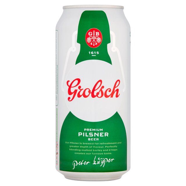 Grolsch Can Beer & Cider M&S   