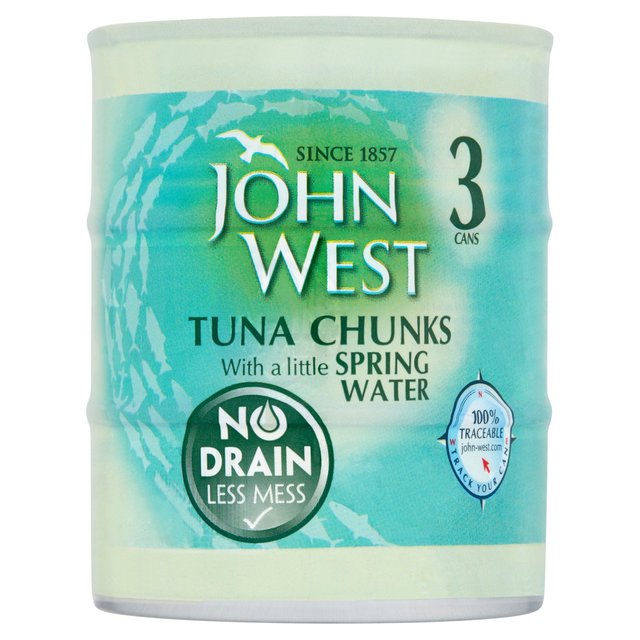 John West Tuna Chunks with a Little Spring Water No Drain Canned & Packaged Food M&S Default Title  