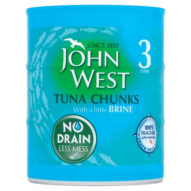 John West Tuna Chunks with a Little Brine No Drain Canned & Packaged Food M&S Default Title  