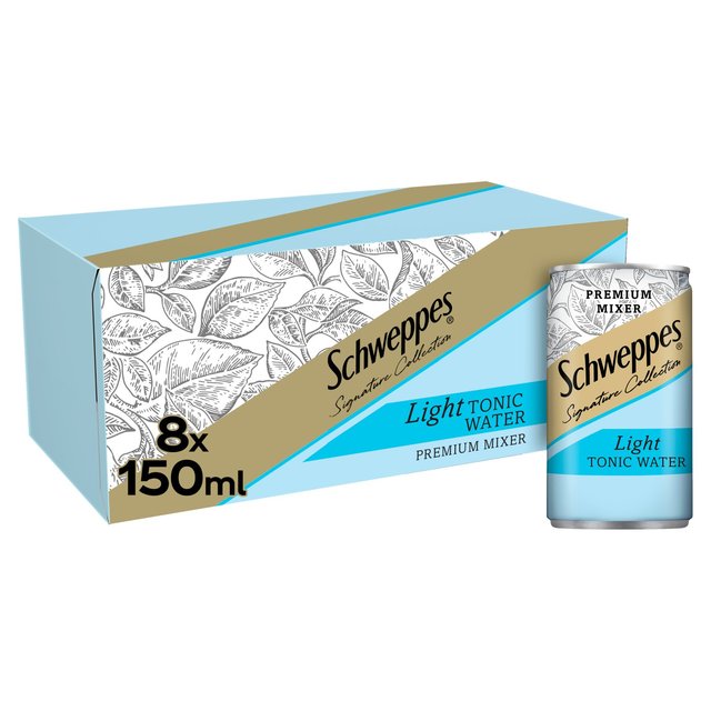 Schweppes Signature Collection Light Tonic Adult Soft Drinks & Mixers M&S Default Title  