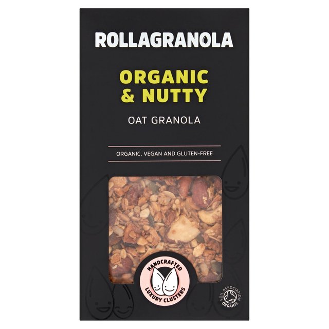 Rollagranola Organic and Nutty Oat Granola Free from M&S Default Title  