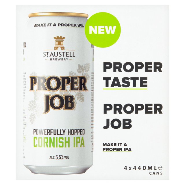 St Austell Proper Job IPA Beer & Cider M&S   