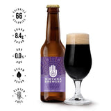 Nirvana Brewery alcohol-free Stout Beer & Cider M&S   