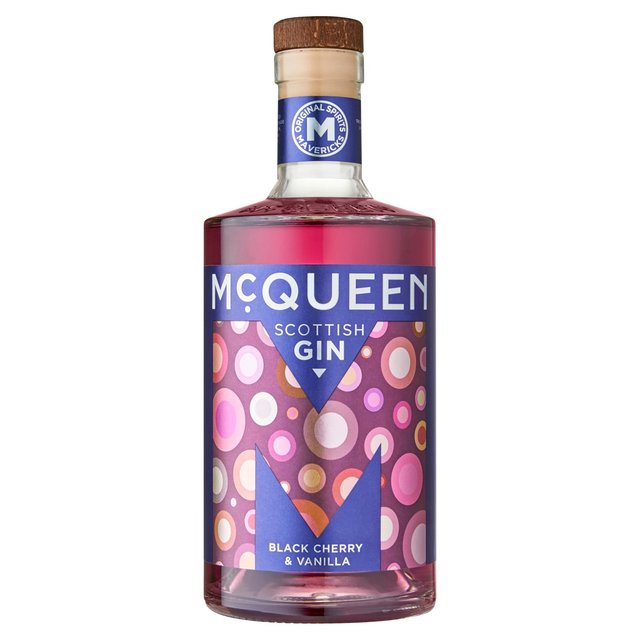 McQueen Black Cherry & Vanilla Gin GOODS M&S   