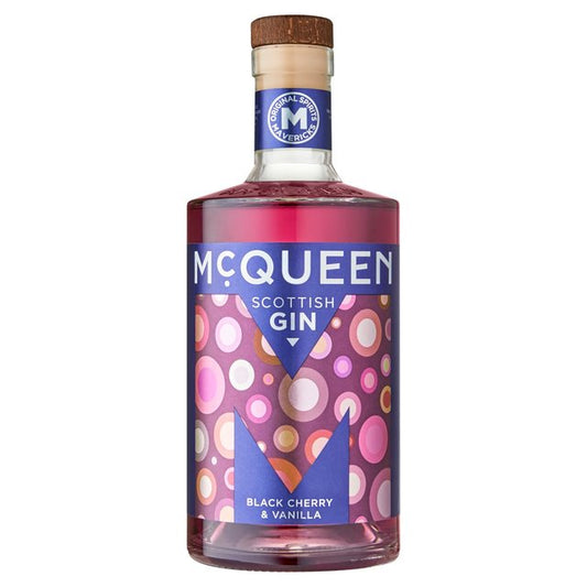 McQueen Black Cherry & Vanilla Gin Liqueurs and Spirits M&S Title  