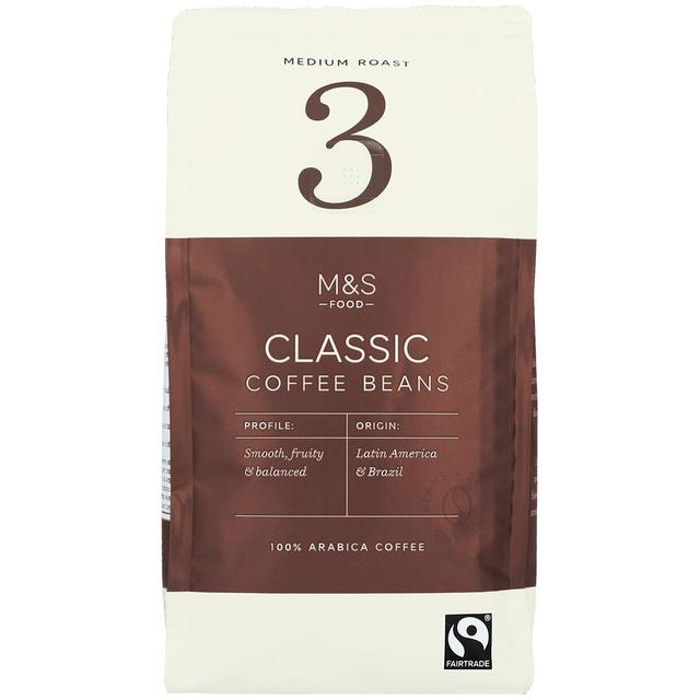 M&S Fairtrade Medium Classic Coffee Beans