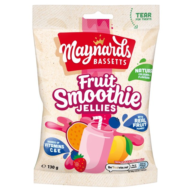 Maynards Bassetts Fruit Smoothie Jellies Sweets Bag Sweets M&S   