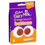 Cadbury Dairy Milk Orange Chocolate Giant Buttons Bag GOODS M&S   