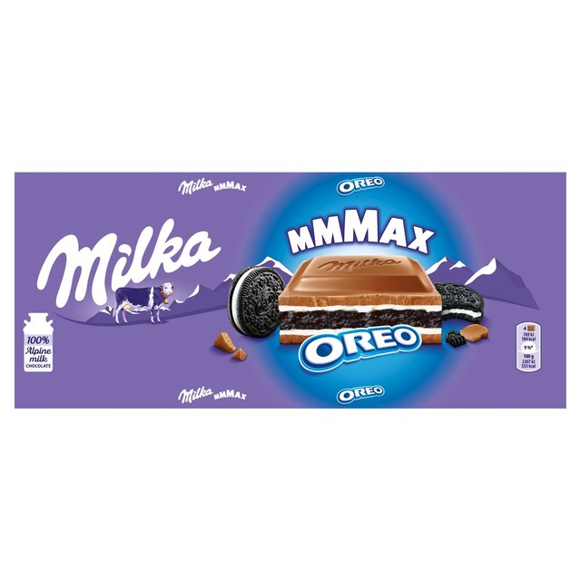 Milka Mmmax Oreo Chocolate Bar Food Cupboard M&S Default Title  