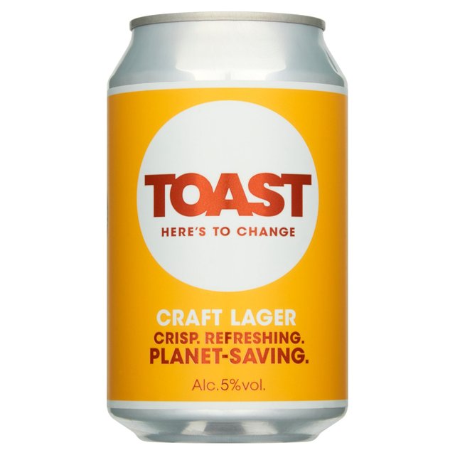 Toast Ale Craft Lager Beer & Cider M&S Default Title  