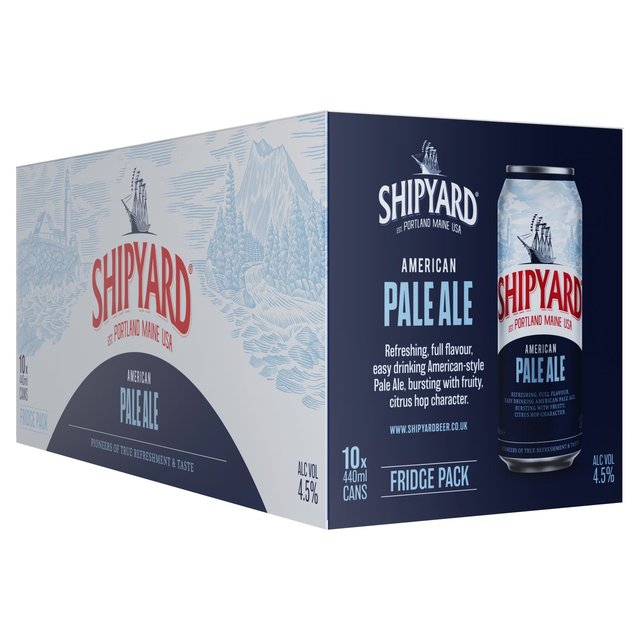 Shipyard American Pale Ale Beer Cans GOODS ASDA Default Title  