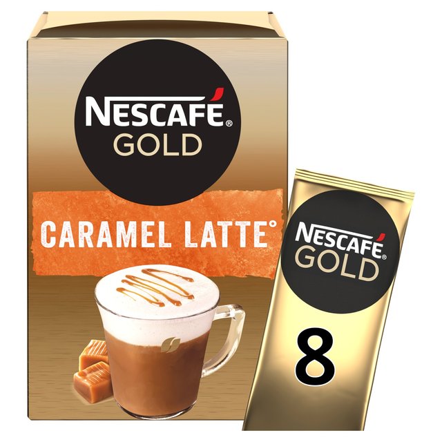 Nescafe Gold Caramel Latte Food Cupboard M&S   