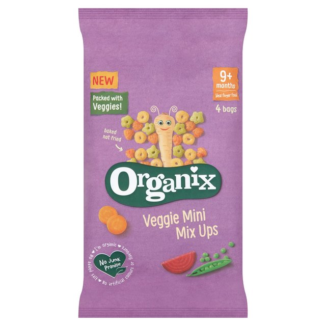 Organix Veggie Mini Mix Ups, 9 mths+ Multipack